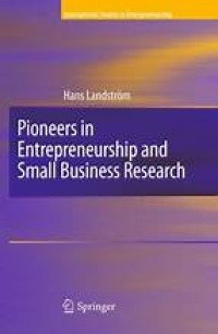 Image of Pioneers in Entrepreneurship and Small Business Research
