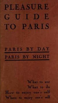 Image of Pleasure guide to Paris