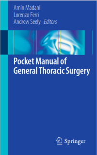 Pocket Manual of General Thoracic Surgery