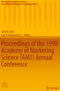 Proceedings of the 1998 Academy of Marketing Science (AMS) Annual Conference