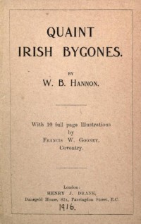 Quaint Irish bygones