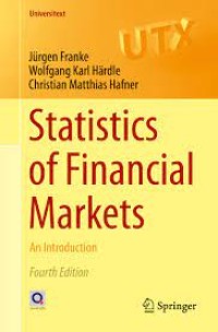 Statistics of Financial Markets
An Introduction