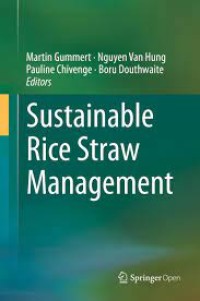 Sustainable Rice Straw Management