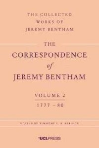 The Correspondence of Jeremy Bentham, Volume 2