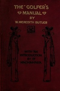 Image of The golfer's manual