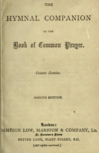 The hymnal companion to the Book of Common Prayer