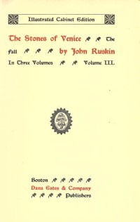 Image of The stones of Venice