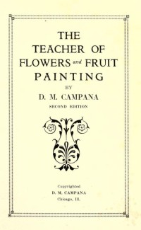Image of The teacher of flowers and fruit painting