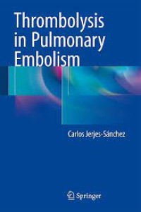 Thrombolysis in Pulmonary Embolism