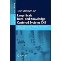 Transactions on Large-Scale Data- and Knowledge-Centered Systems XXII