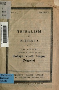 Image of Tribalism in Nigeria
