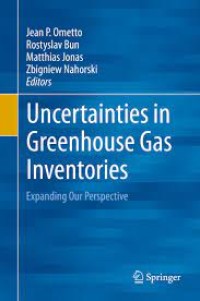 Uncertainties in Greenhouse Gas Inventories
Expanding Our Perspective