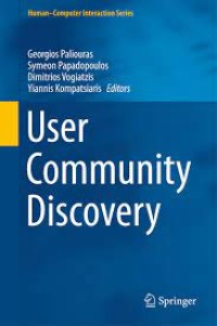 User Community Discovery