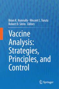 Vaccine Analysis: Strategies, Principles, and Control