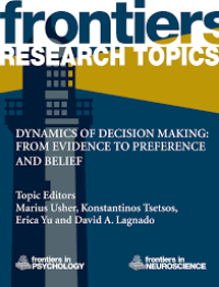 Dynamics of decision making : from evidence to preference and belief