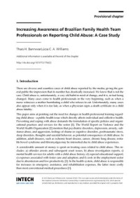 increasing Awareness of Brazilian Family Health Team Professionals On Reporting Child Abuse
a Case Study