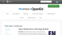 Open Modernisms Anthology Builder