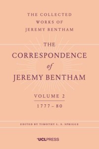 The Correspondence of Jeremy Bentham, Volume 2 : 1777 to 1780