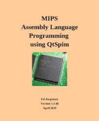 MIPS Assembly Language Programming using QtSpim