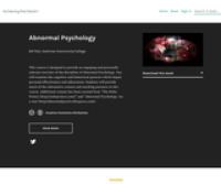 Abnormal Psychology