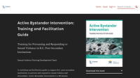 Active Bystander Intervention: Training and Facilitation Guide