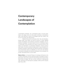 Contemporary Landscapes of Contemplation